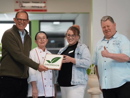 GreenSign-Zertifizierung für die AWO Pfalz