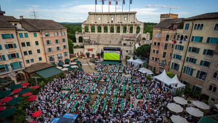 Public Viewing im Europa-Park