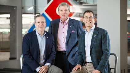 Joe Jordan, Russell Weiner und David A. Brandon