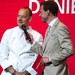Daniel Schimkowitsch bei der Verleihung des Guide Michelin in Frankfurt
