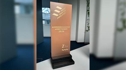 Award „Most Wanted Employer 2026“ für Klüh von Zeit Verlagsgruppe und kununu