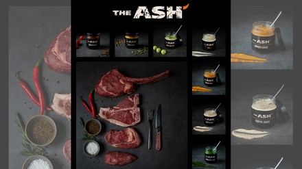 Blick auf die Webseite des Butcher Shops von The Ash