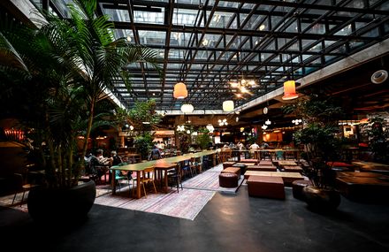 Einblick in die Kalle Halle