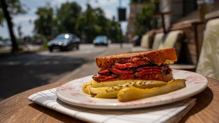 Pastrami-Sandwich