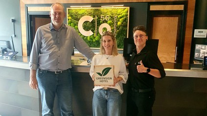 Zertifizierung für das Hotel c/o56 Chemnitz