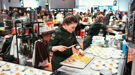 Larissa Wehrli bei der „Cheesecake des Jahres“-Challenge