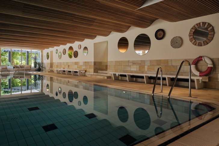 Wellnessbereich im Badischen Hof Baden-Baden