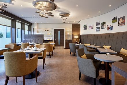 Club Lounge im Sheraton Düsseldorf Airport Hotel