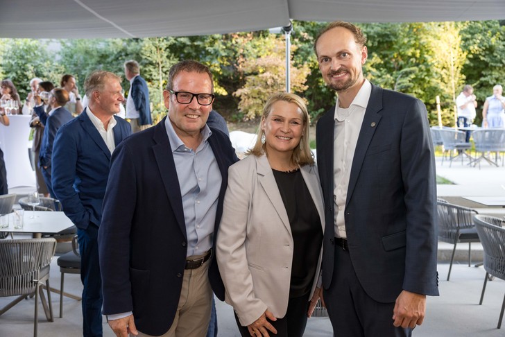 Michael Collini, Elke Meissnitzer und Alexander Schiehser