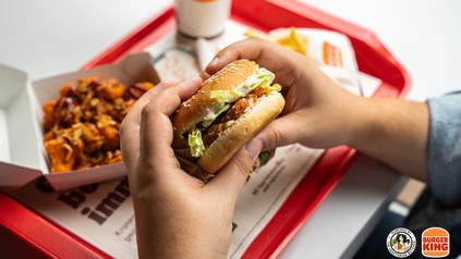 Das neue Plant-based Crispy Chicken Patty von Burger King