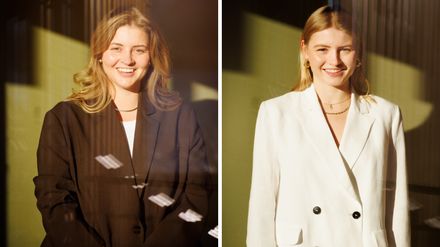 Marie Gröller und Josefine Gröller
