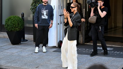 Céline Dion vor dem Le Royal Monceau – Raffles Paris