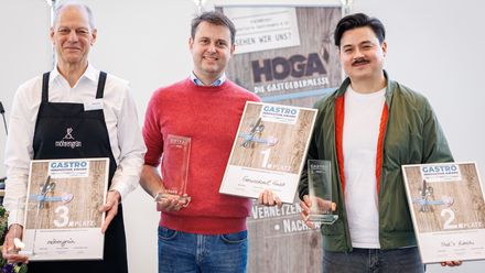 Die Sieger des Gastro Innovation Award 2025