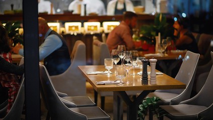 leerer Tisch Restaurant