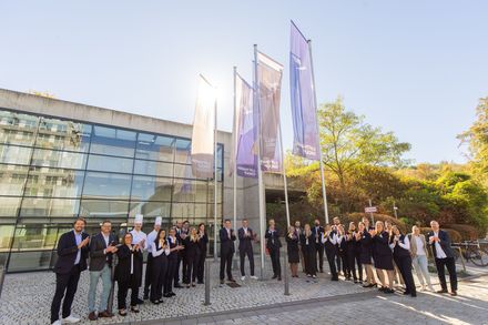 Feier im neuen Lufthansa Group Hotel & Campus Seeheim