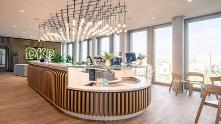 Kaffeebar im DKB Campus