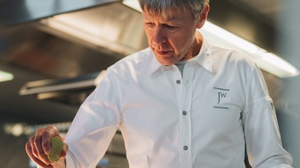 Joachim Wissler beim kochen
