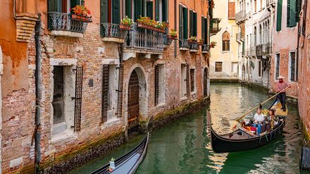 Gondelfahrt in Venedig