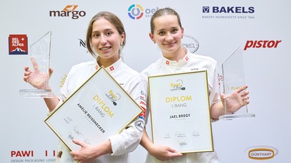 Jael Bregy und Amelie Reissnecker