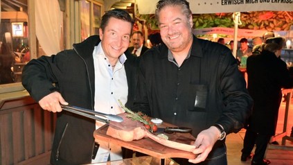 Hannes Strobl und Patrick Nebois