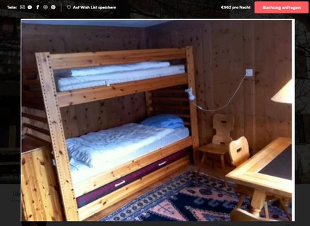Stockbett Gästezimmer