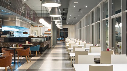 Leere Kantine