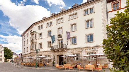 Das Hotel Elephant Weimar öffnet Ende Februar aus der corona-bedingten Winterpause. (Foto: © Hotel Elephant Weimar)