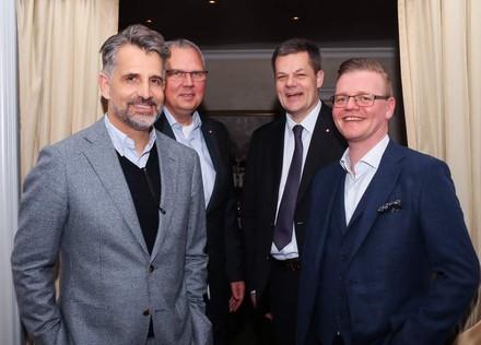 Bernd Fritzges, Markus Luthe, Stefan Dinnendahl und Otto Lindner