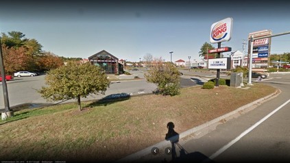 Burger King Schild an Straße