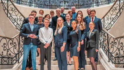 Die Finalisten eines Wettbewerbs