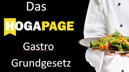 Das HOGAPAGE Gastro Grundgesetz Banner
