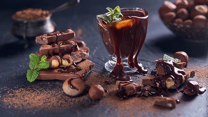 Ein Glas voller Nutella