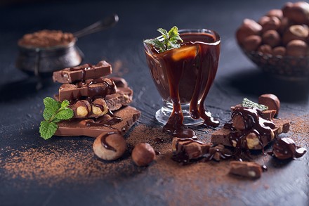 Ein Glas voller Nutella