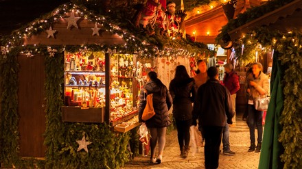 Ein Weihnachtsmarkt