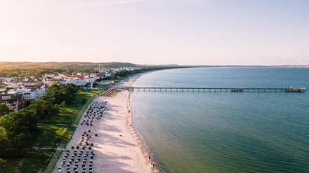 Binz auf Rügen von oben