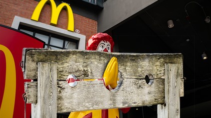 Eine McDOnald's-Filiale