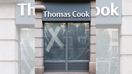 Geschlossenes Thomas Cook Reisebüro