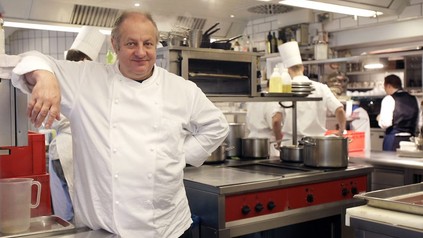 Sternekoch Vincent Klink in der Küche