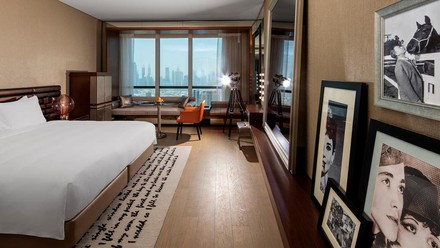 Blick in ein Hotelzimmer, Paramount Hotel Dubai