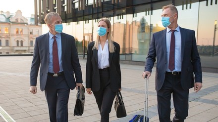 Geschäftsleute in London