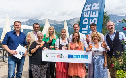 Einige Personen bei der Präsentation des Clubs der attraktivsten Arbeitgeber