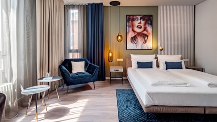 Zimmer im „Aspire Elements“ in Reutlingen. (Foto: © „Aspire Elements“)