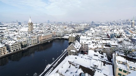 Zürich im Winter