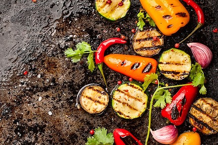 Diverses gegrilltes Gemüse