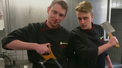 Moritz Dasecke und Julius Hierholzer