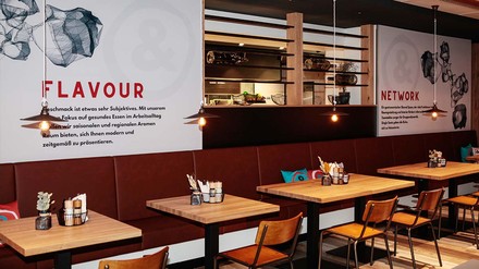 Sitzplätze des Flavour Network