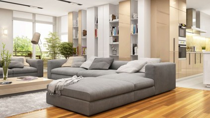 Ein modern eingerichtetes Appartement