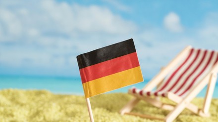 Ein deutscher Strand