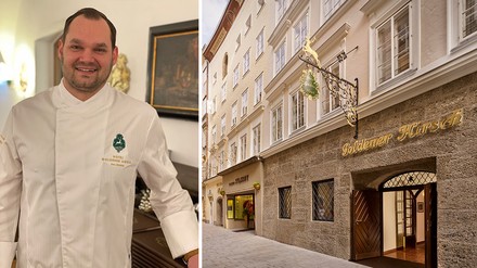 Daniel Mild ist neuer Küchenchef im Hotel Goldener Hirsch, Salzburg