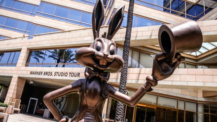 Ein Maskottchen von Warner Bros.